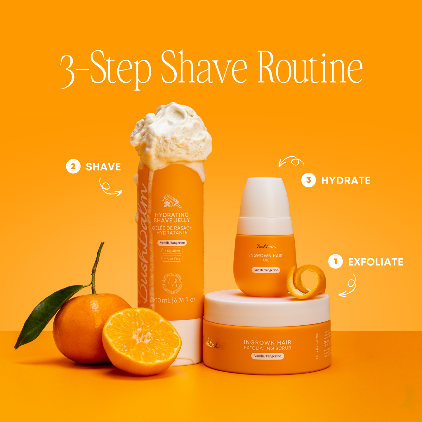 Vanilla Tangerine Hydrating Shave Jelly