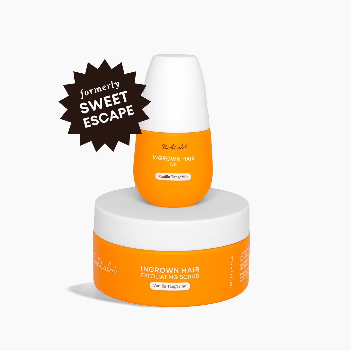 Vanilla Tangerine Ingrown Hair 2 Step Routine