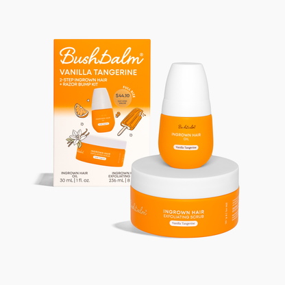 Vanilla Tangerine Ingrown Hair 2 Step Routine