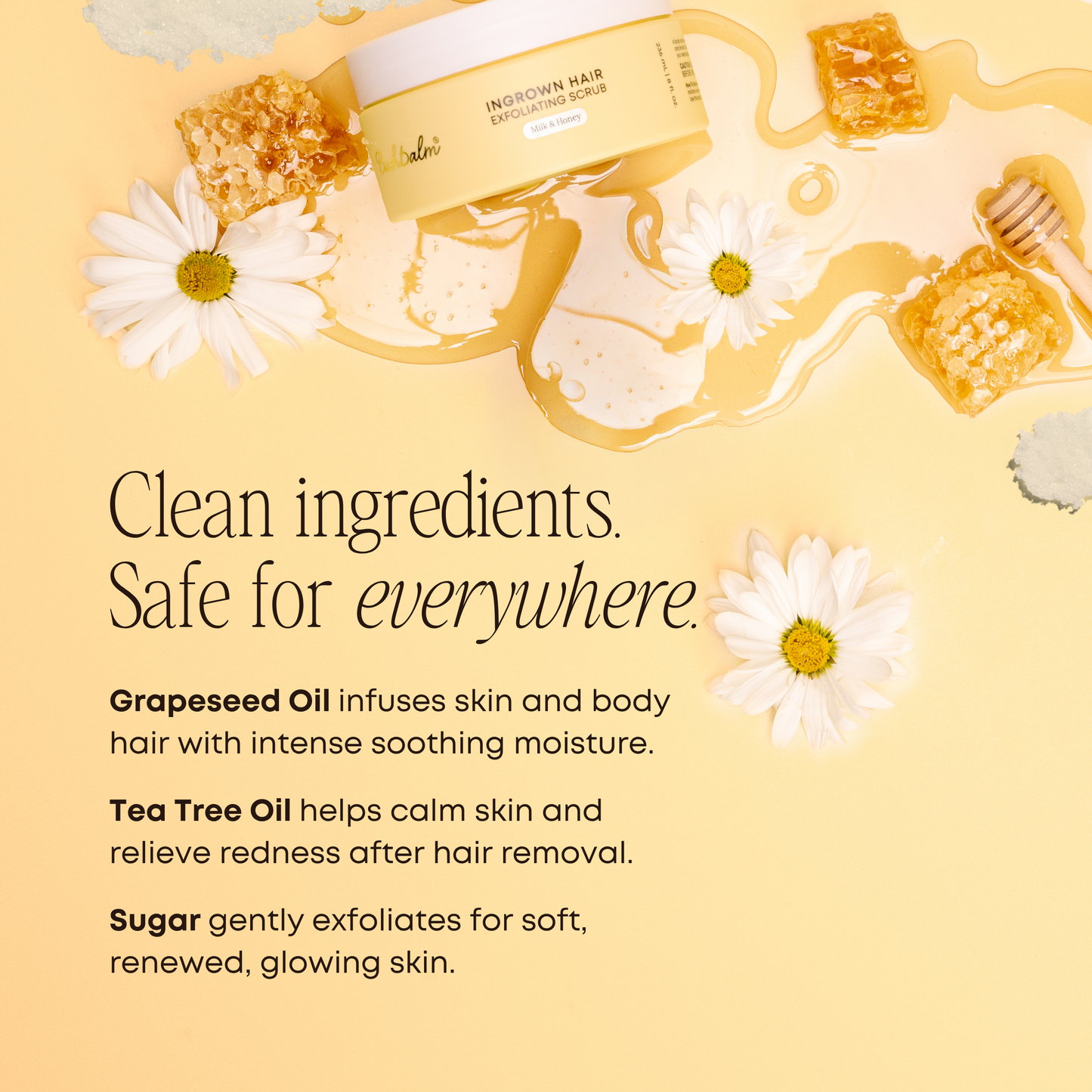 Milk & Honey Ingrown Hair Exfoliating Scrub