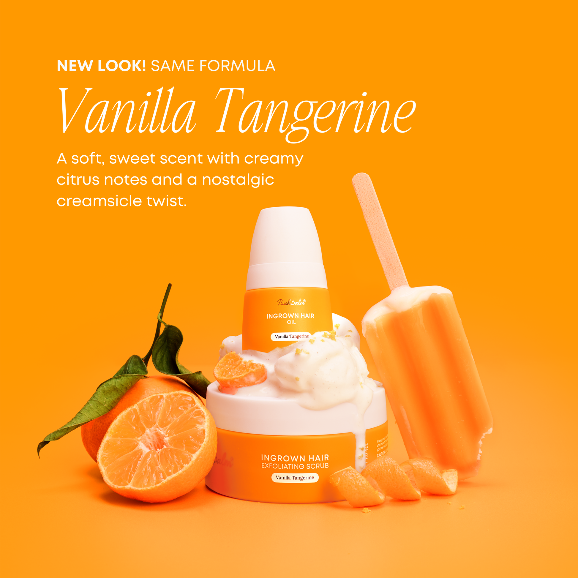 Vanilla Tangerine Ingrown Hair 2 Step Routine