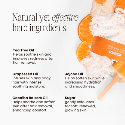 Vanilla Tangerine 3 Step Smooth Shave Routine