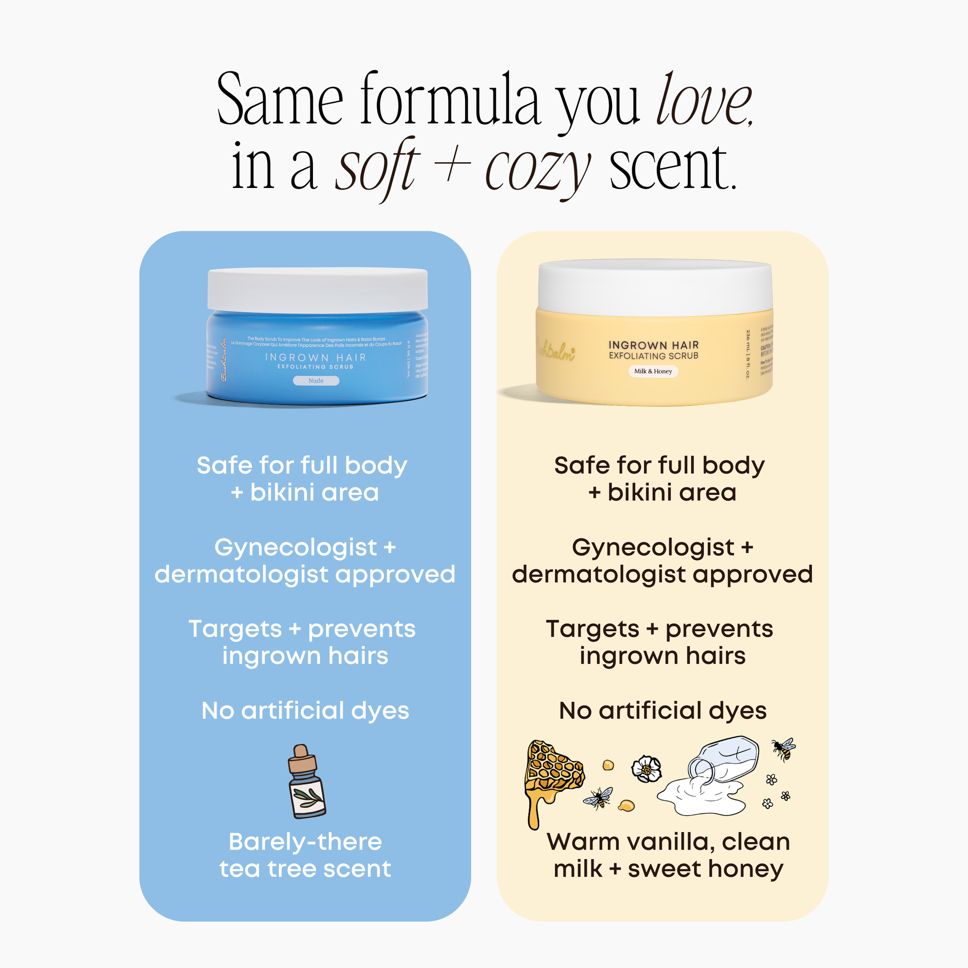 Milk & Honey Ingrown Hair Exfoliating Scrub