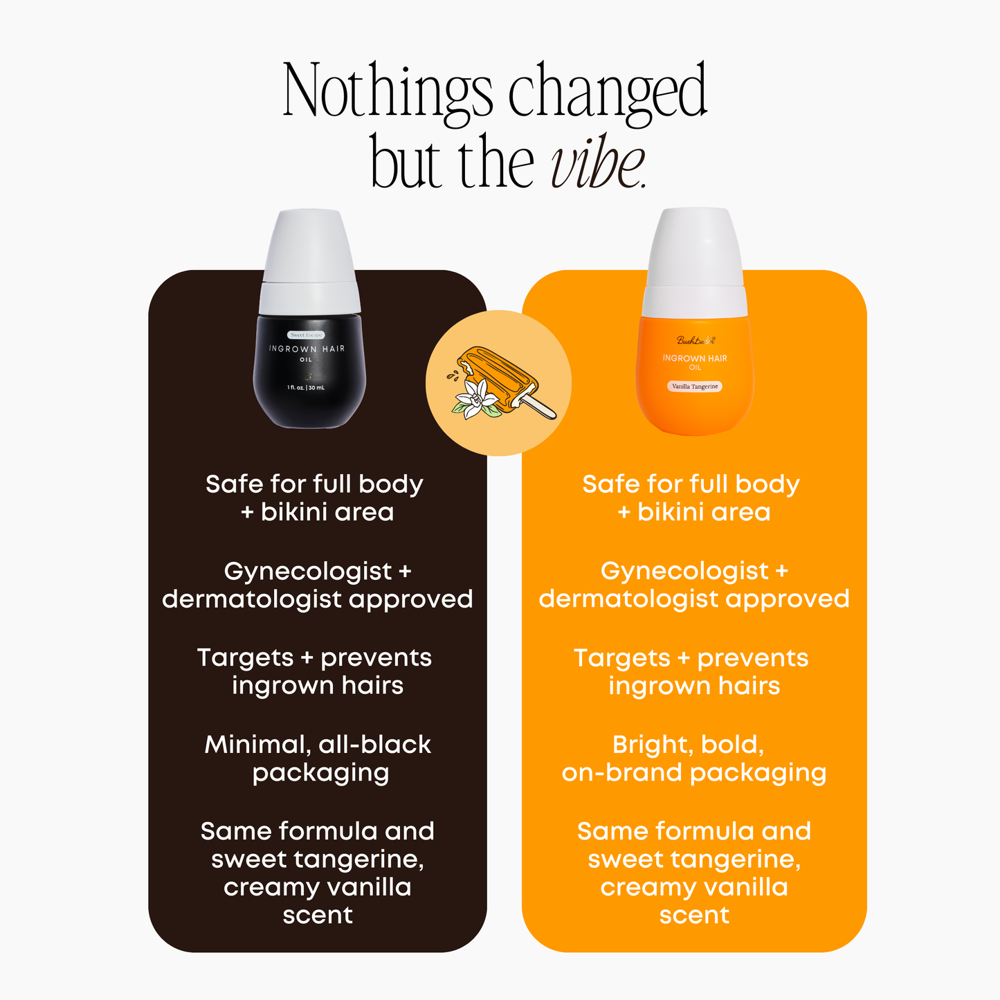 Vanilla Tangerine Ingrown Hair Oil