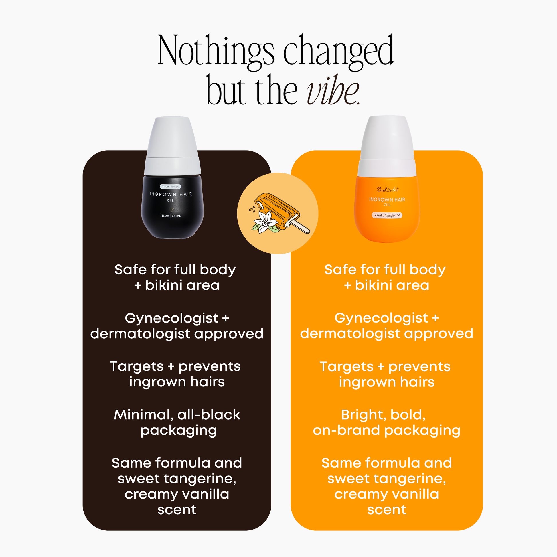 Vanilla Tangerine Ingrown Hair Oil